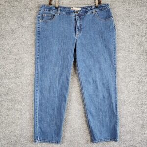 Just My Size JMS Jeans Classic Stretch Denim Womens 20W Short Cobalt Blue